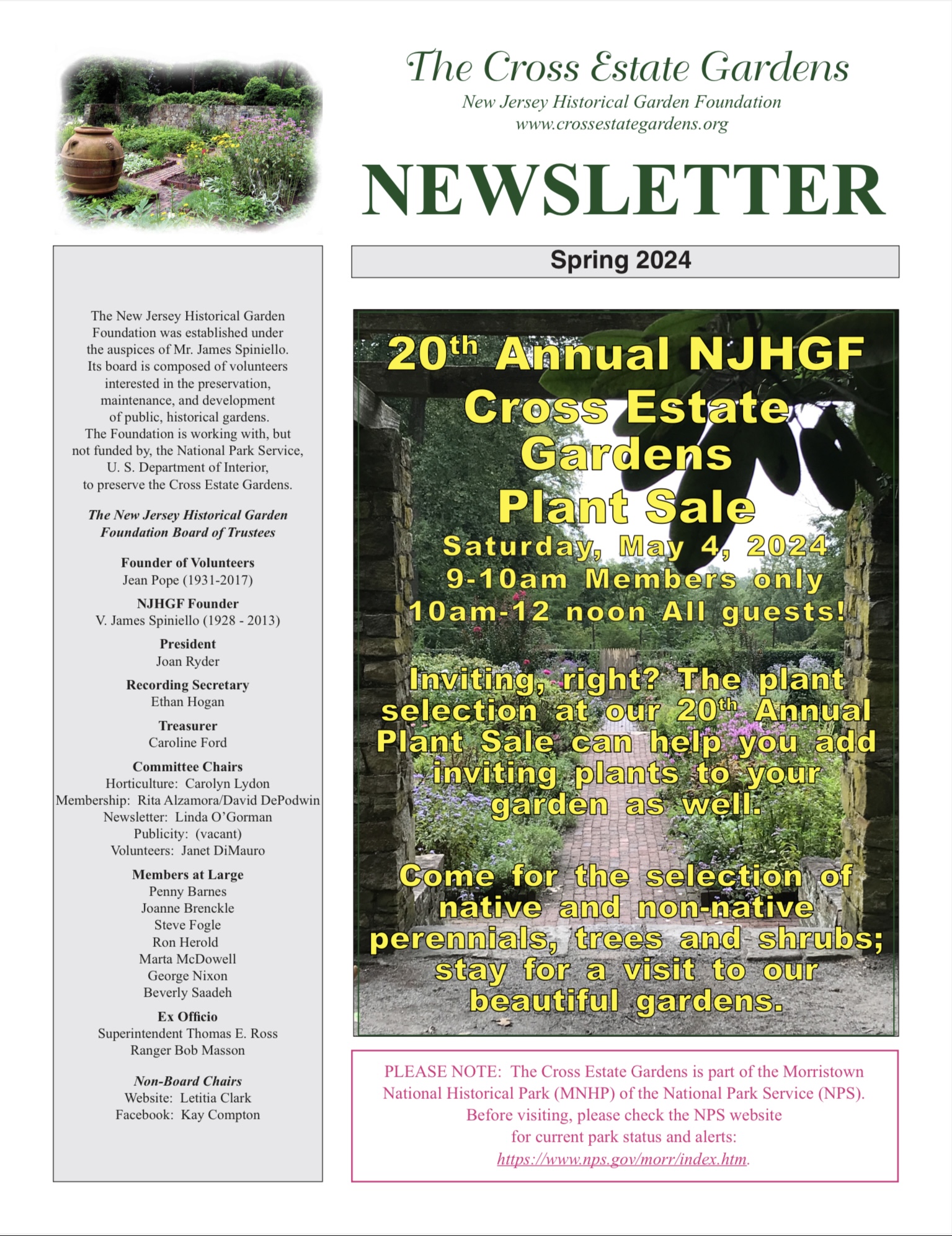 Newsletter Spring 2024